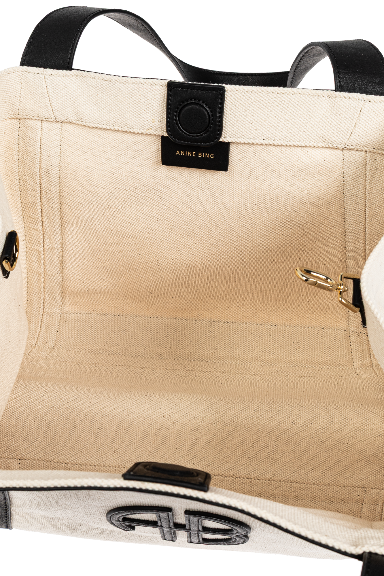 Cream Cara shopper bag Anine Bing - Vitkac Canada